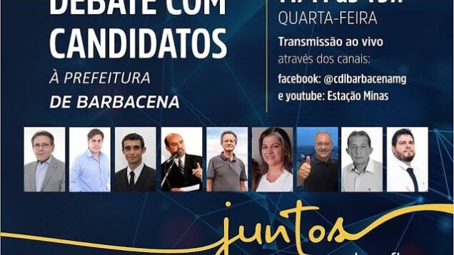 Debate do Candidatos a Prefeito de Barbacena – CDL Barbacena