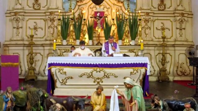 Santa Missa e Novena – 15h Santuário da Piedade Um jeito novo de ver Barbacena e Região!