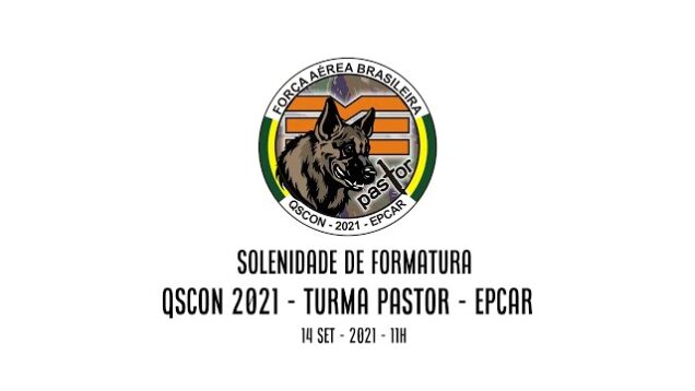 Solenidade de Formatura QSCon 2021 – Turma Pastor – Epcar